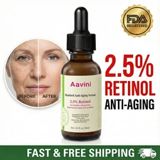Aavini Retinol Anti-Wrinkle Serum 30ml – Firming, Smoothing, Brightening