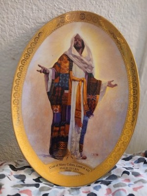MasterPeace Collection Limited Edition Decorative Plate ''Coat Of Many Colors Lor