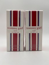 2x TOMMY GIRL by TOMMY HILFIGER EAU DE TOILETTE SPRAY 1.7oz EACH SEALED MR 317