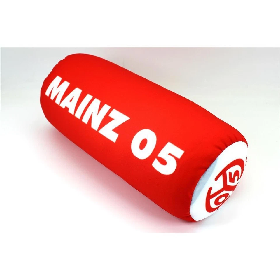MARKENMERCH GMBH & CO. KG Bundesliga Nackenrolle Mainz 05 Nackenkissen Dekokissen Autokissen Relaxkissen