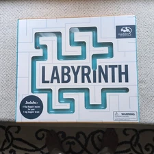 Marbles Brain Workshop Board Games Labyrinth Box 4 Mazes
