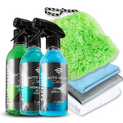 AUTO GRAPH Detailing Wash & Seal Set L