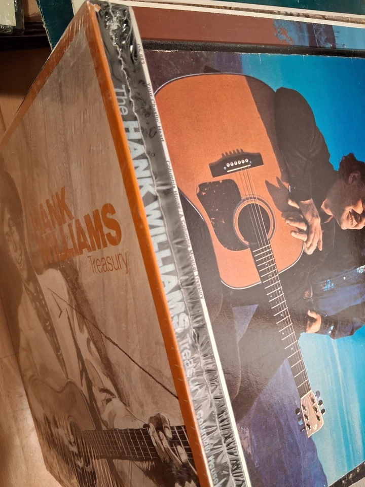 SEALED Hank Williams Treasury P4S-5616 Stereo MGM 4-Record Set 1976 Vinyl. - Image 4 of 4