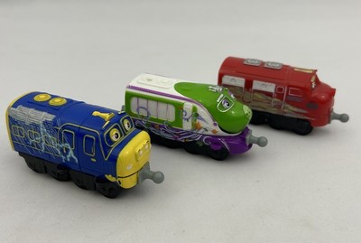 Chuggington Wilson Brewster Koko Diecast Train Tank Engine Rainstorm Tomy Set 3