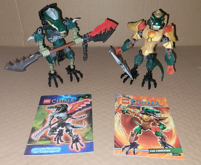 LEGO LEGENDS OF CHIMA Chi Cragger 70207 und 70203