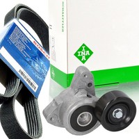 Bosch 7PK1760 Keilrippenriemen + Spanner FüR Honda Accord VII Viii 2.0
