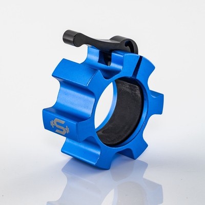 Slitisian Athletics PowerLock Pro Schnellverschluss Barbell Collar Klemme blau