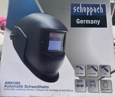 AUTOMATIK SCHWEIßHELM SCHWEIßMASKE SCHUTZHELM SCHEPPACH AWH380
