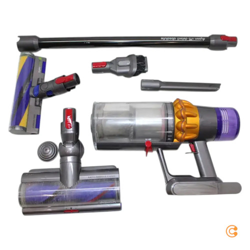 dyson V15 Detect Absolute Gelb Akku Reiniger Handstaubsauger SIEHE TEXT/FOTO