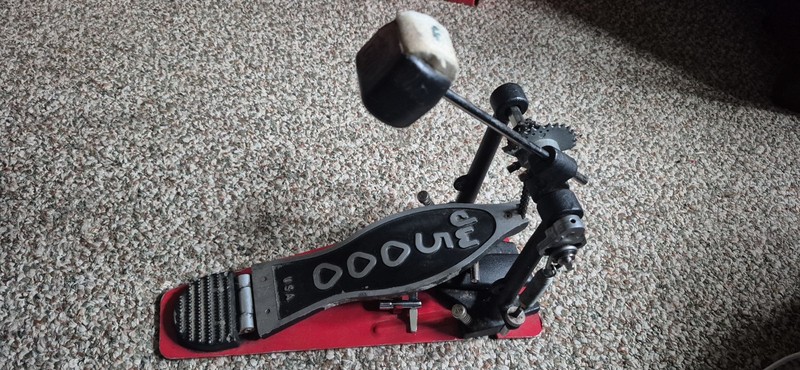 DW 5000 Double Chain Single Bass Drum Pedal Excellent