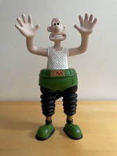 Vintage Wallace & Gromit, unopened Wallace shower gel figure 300ml, 1989, NEW