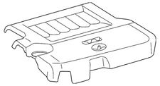 Genuine Lexus ES350 (2007-2018) Engine Cover 11209-0P080