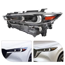 Headlight Driver Side for 2022-2024 Mazda CX-5 Full LED Headlamp Non-AFS&LED DRL