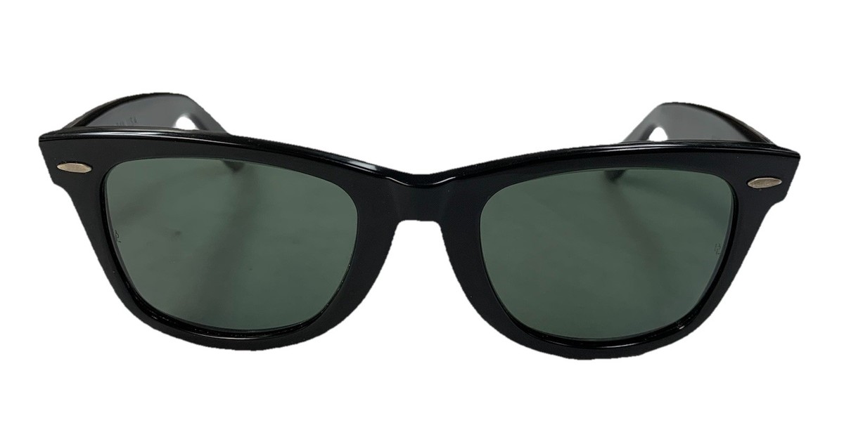 希少・米国製 レイバン L2008 Wayfarer ヴィンテージサングラス Vintage Ray Ban Sunglasses B&L Wayfarer 5022 USA Black L2008