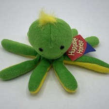 Rare Zangeen Beanie Huggable Honeys Octopus Plush Bean Bag W Tags 1996