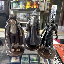 BendyFigs The Lord Of The Rings Gandalf Sauron And Frodo Lot