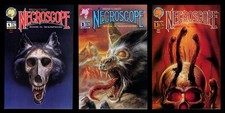 Necroscope Book 2 Wamphyri Comic Set 1-2-3 Lot Horror Vampire Eggleton Cover Art