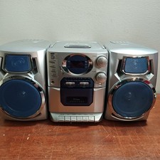 Vintage Durabrand Boombox AM/FM Cassette CD Portable Stereo CD-1493 FOR PARTS