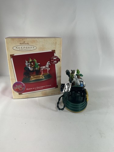 Hallmark HORSE OF A DIFFERENT COLOR Wizard of Oz 2002 Keepsake Ornament Magic - Picture 4 of 9