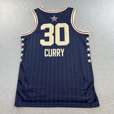 NBA All-Star Jersey Mens Large Basketball Stephen Curry 30 Nike Jordan Swingman