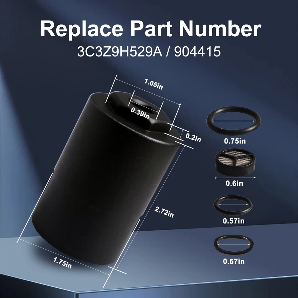 Herramienta de extracción de zócalo de válvula IPR con kit de sellado para chasis Ford F-750 3C3Z-9H52-A Foto 3 de 4