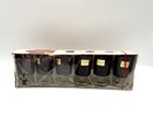 Vtg Arcoroc Luminarc France Ruby Red Glasses 3” Shot /Cordial Glasses Set Of 6 — photo 3