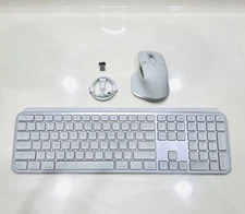 Logitech MX Keys S Wireless Ergonomic Keyboard and Mx Master 3 Combo + Dongle 