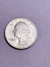 1977 Washington Quarter - VF - No Mint Mark - AM Close