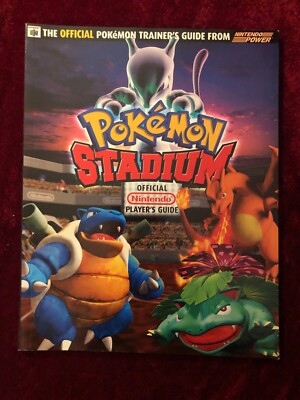 Pokémon Stadium Lösungsbuch Offizieller Spielführer TOP! Official Guide