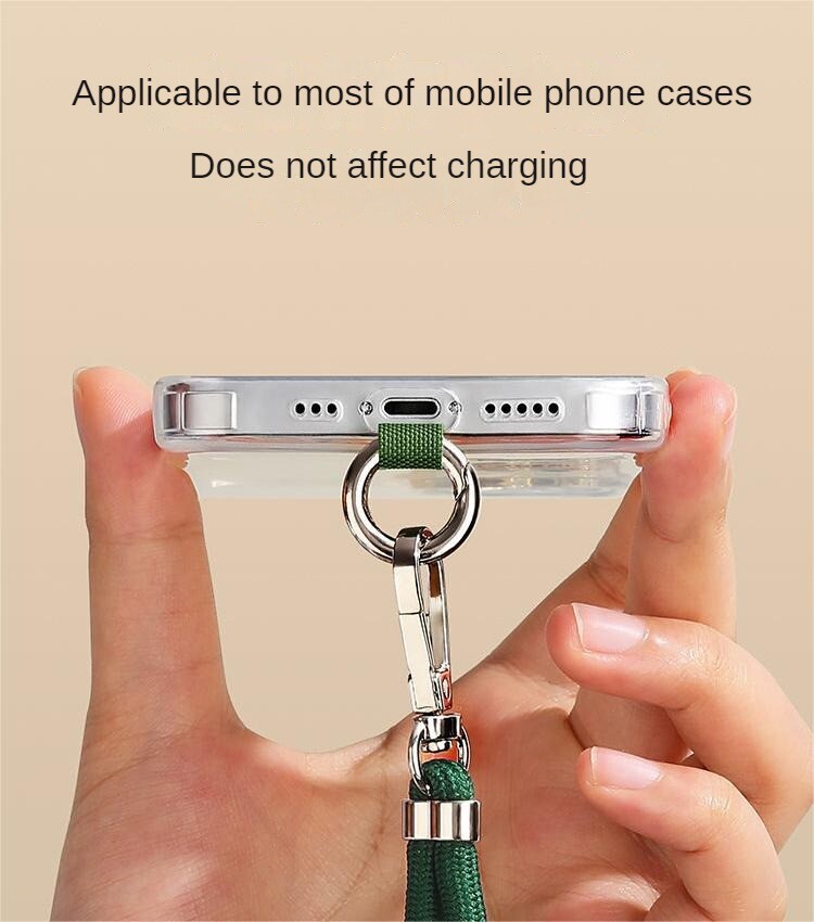 Adjustable Phone Lanyard for iPhone 15 14 13 12 Pro Max Neck Strap