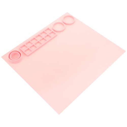 Silicone Mat for Drawing Color Mixing Plate Watercolor Painting Board
