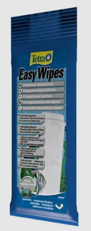 Tetra Easy Wipes Aquarium Fish Tank Tropical Marine Cleaning EasyWipes #D