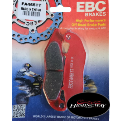 FA465R EBC PREMIUM BRAKE PADS fit FANTIC TX 180 ER REGOLARITA | UK
