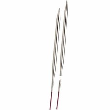 Puntas de aguja de tejer circulares intercambiables de metal KnitPro Nova