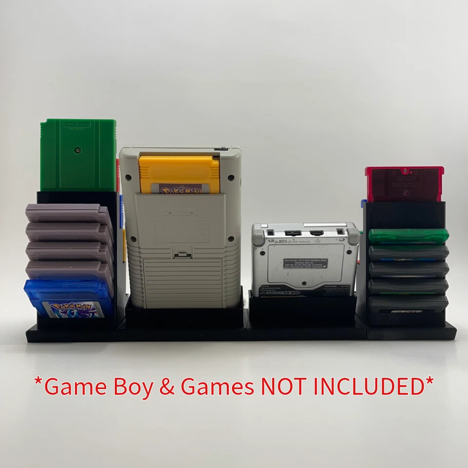 Game Boy Advance SP/Original & 18 Games, Multiple Consoles Stand - DISPLAY ONLY - Image 2 of 4