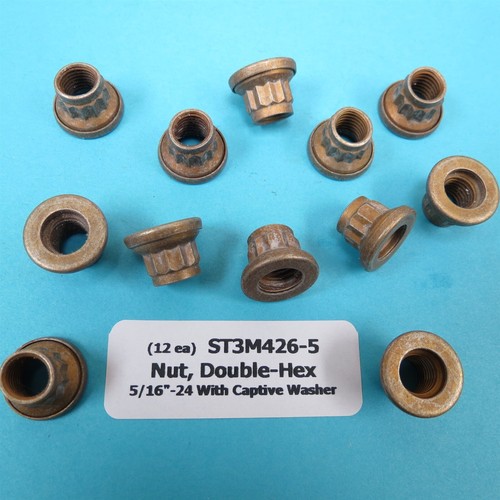 12 5 16 24 Aircraft Aerospace Locking 12 Point Nut With Captive 12-5-16-24-aircraft-aerospace-locking-12-point-nut-with-captive