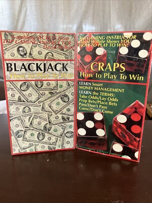 VHS Gambling Tapes - Lot of 2 
