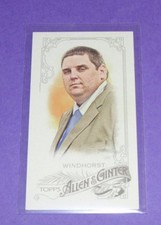 2015 Allen & Ginter BRIAN WINDHORST #319 Mini Flag Back SP/25 ESPN Cleveland