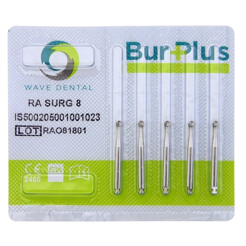 Wave Dental Carbide Bur Latch Oral Surgical 26mm Long Shank for Contra Angle - Picture 43 of 53