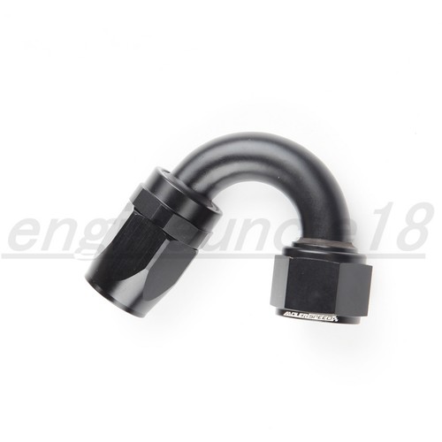 Black 150 Degree -12AN AN12 AN-12 Fuel Oil Hose End Fitting Adapter Aluminum US - Picture 6 of 6