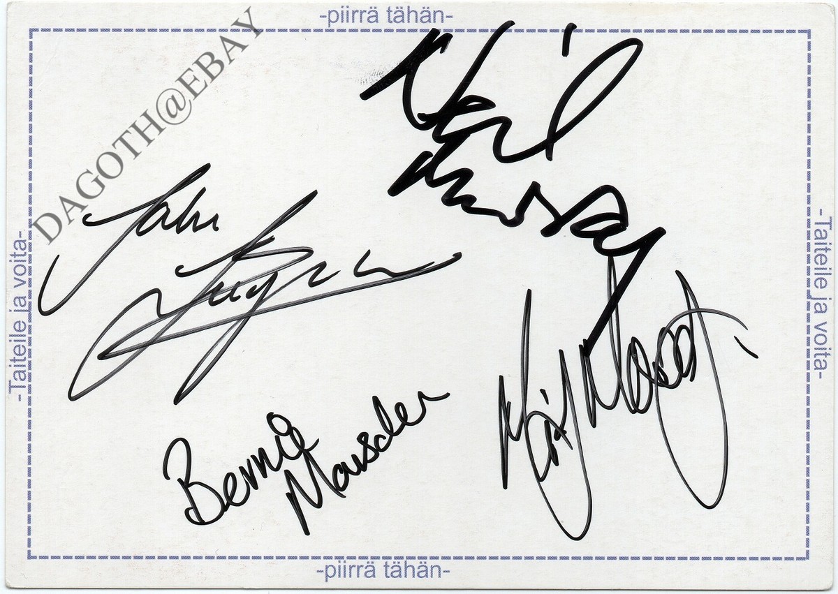 WHITESNAKE John Sykes BERNIE MARSDEN, Here I Go Again This