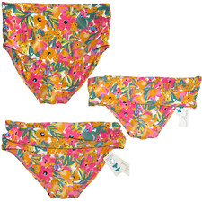Anne Cole Signature Sunshine Floral Convertible High Waist Bikini Bottom Size L