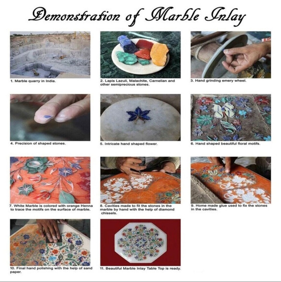 Round Marble Table Top/marble dining table/ antique marble tables