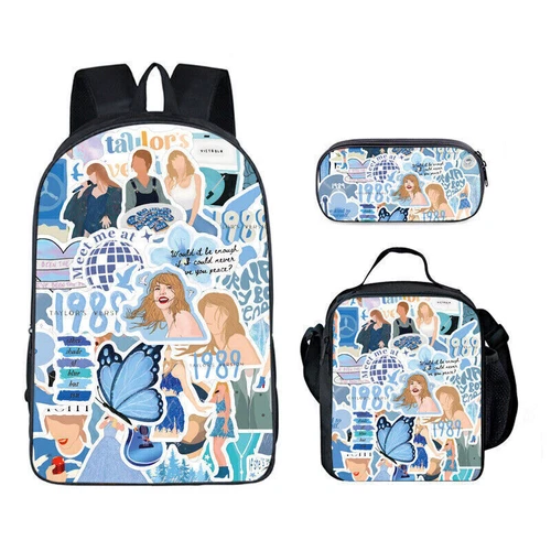 Kids Taylor Backpack School Book Bag Travel Rucksack Lunch Bag Pencil Case Gift - Picture 56 of 57
