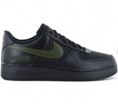 Nike Air Force Low GTX GORE-TEX Herren Sneaker Schwarz