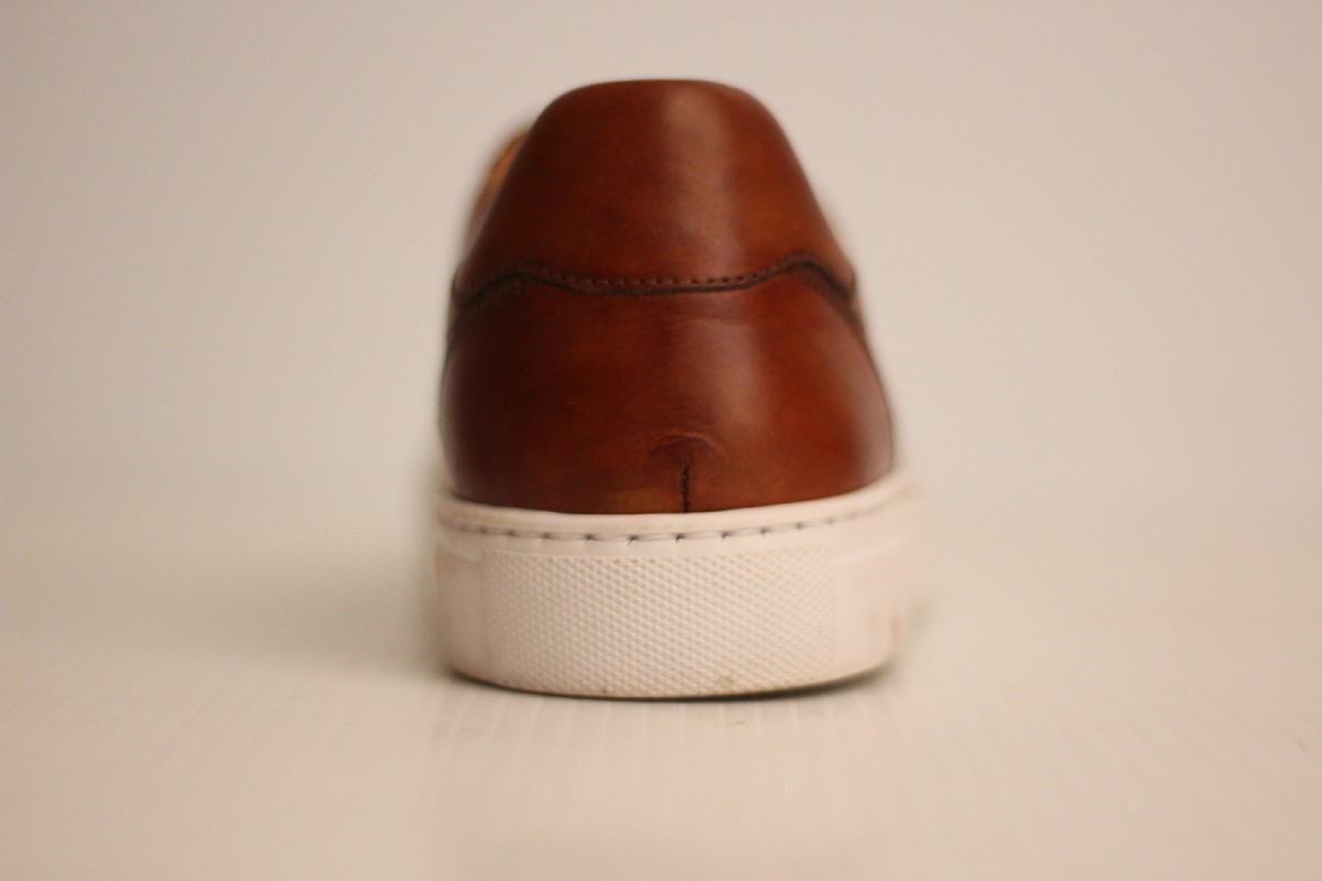 Magnanni \'Fede\' Lace Up Sneaker - Cognac Brown Leather Mens Sz 10.5 Kona Lo Men main image 4