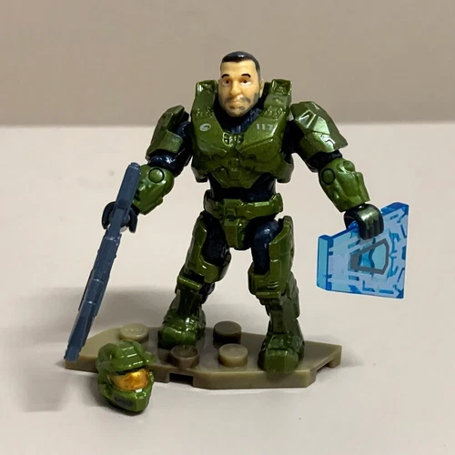 Juguete 5x Halo Mega Bloks Construx Fleetcom Warthog Master Cheif Spartan Vannak Kai - Imagen 2 de 7