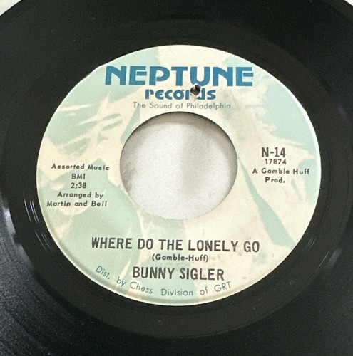 Bunny Sigler - Great Big Liar 7” Vinyl Northern Soul / Funk Soul US Issue VG+ - Picture 5 of 6