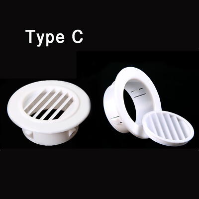 Wall Hole Cable Cover Grommet | Round Plastic Wire Tidy Pipe Hole Plug - View #3