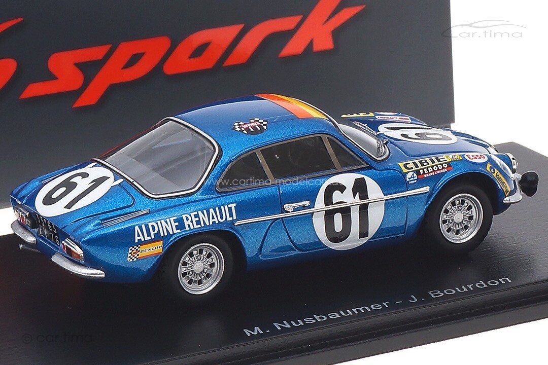 ALPINE A110 GT4 SAUTERELLE N°55 LE MANS 1965 1/43 MINIRACING REF 0313